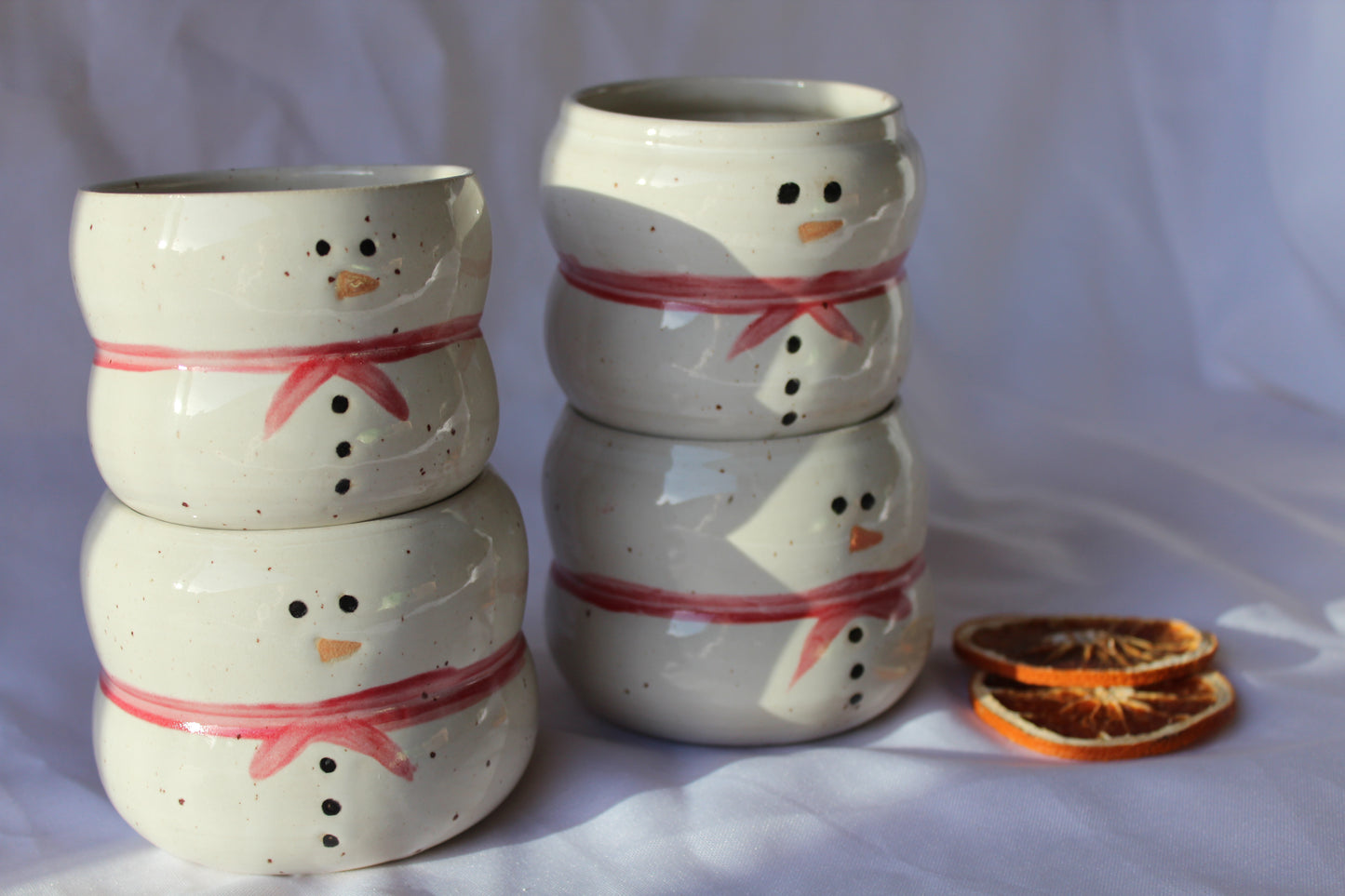 Weihnachtstasse Schneemann