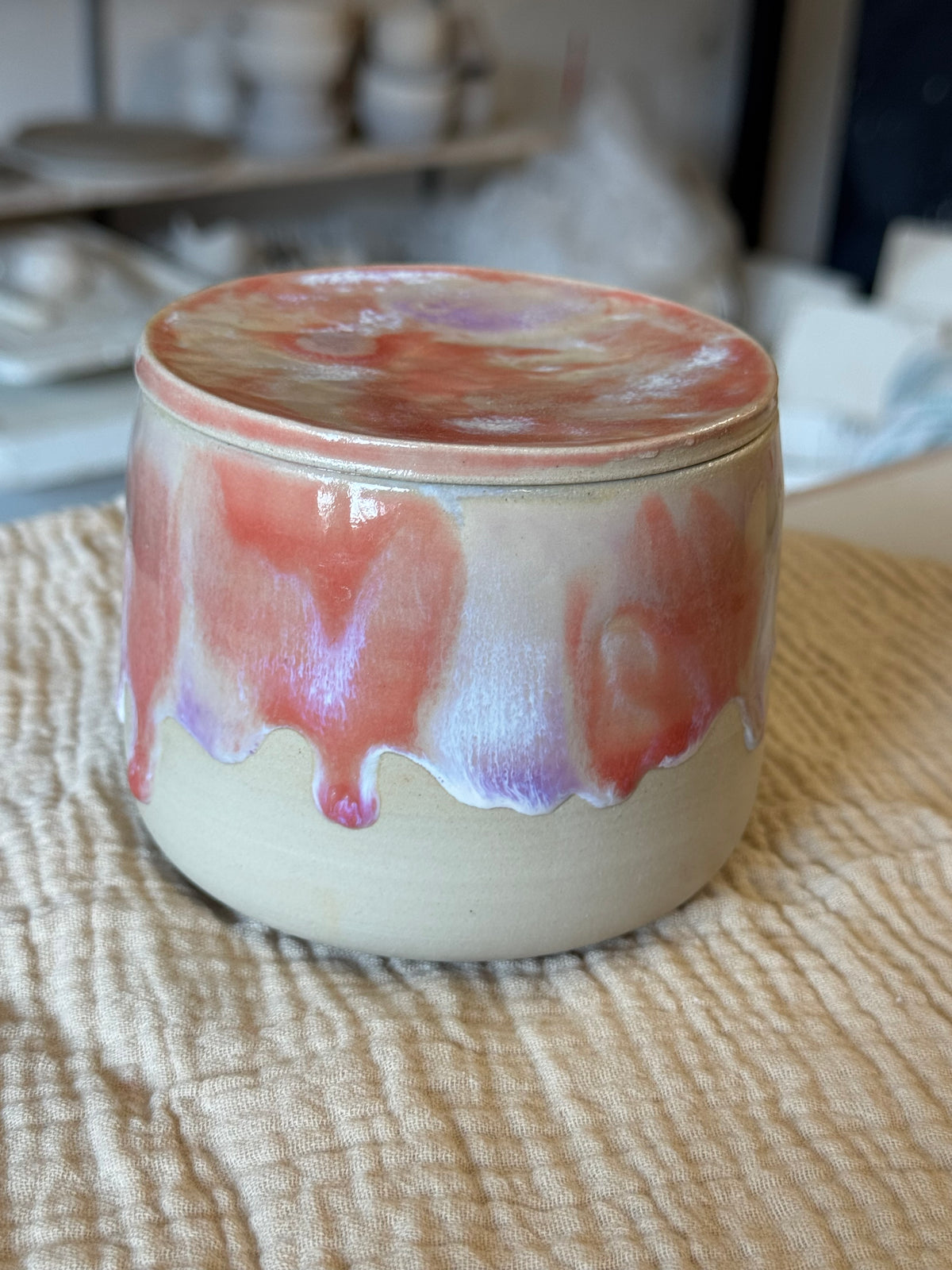Französische Butterdose